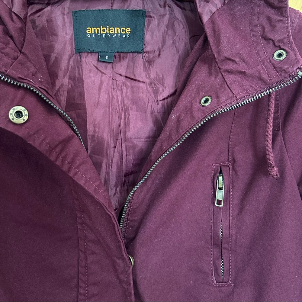 Ambiance Outerware Small Hooded Lined Jacket, Thr… - image 4